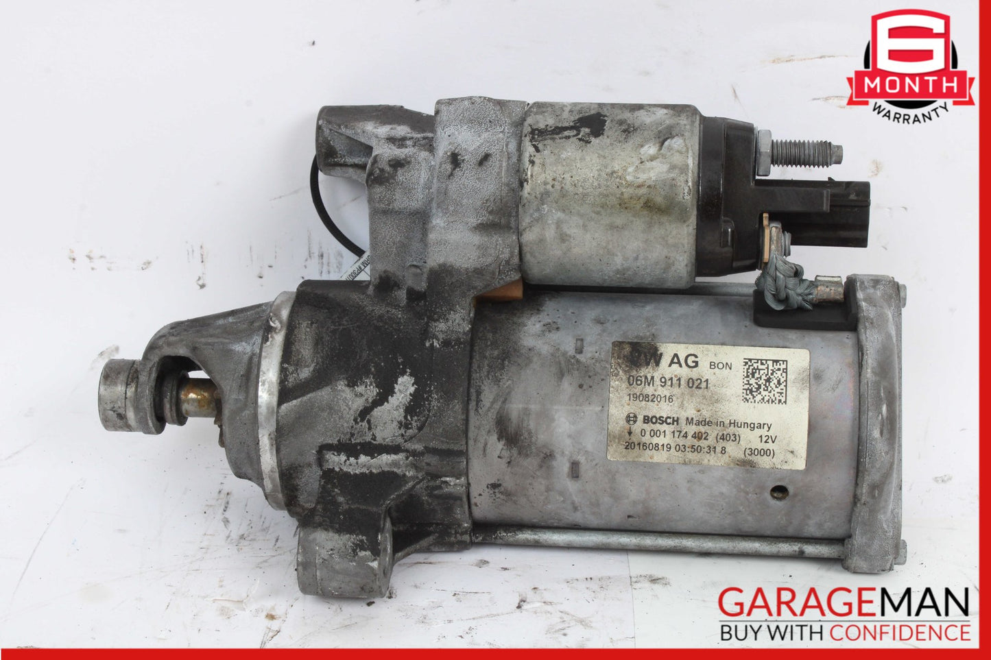 2016-2024 Audi A6 S5 RS5 A7 Engine Starter Motor 12V Bosch 0001174402 OEM
