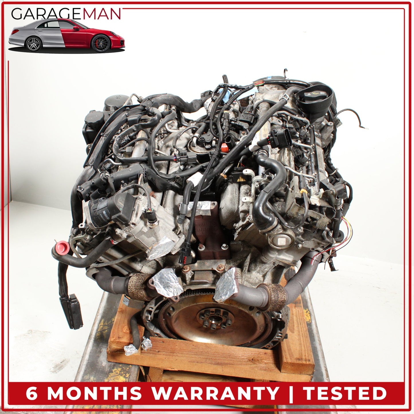 2007-2013 Mercedes W164 ML350 3.0L V6 642820 Engine Motor Assembly OEM 158K
