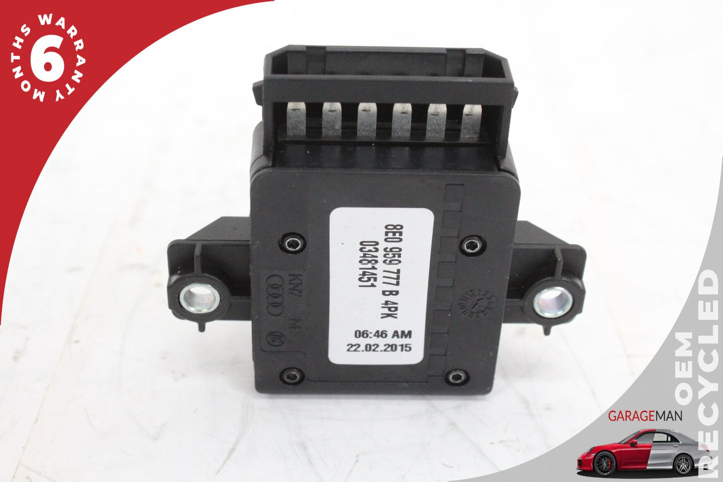 2012-2018 Audi A7 Front Left and Right Lumbar Seat Control Switch 8E0959777B OEM