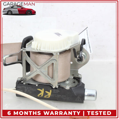 2010-2016 Porsche Panamera 970 Rear Left or Right Side Seat Belt Beige OEM