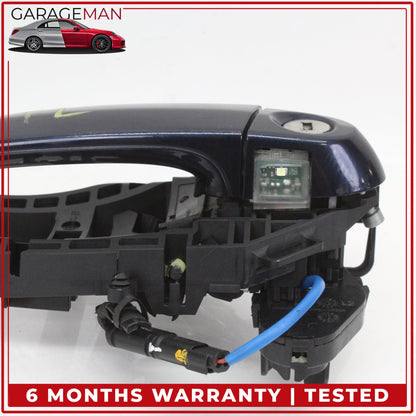 2014-2020 BMW 430i F36 Front Left Driver Side Exterior Door Handle Blue OEM