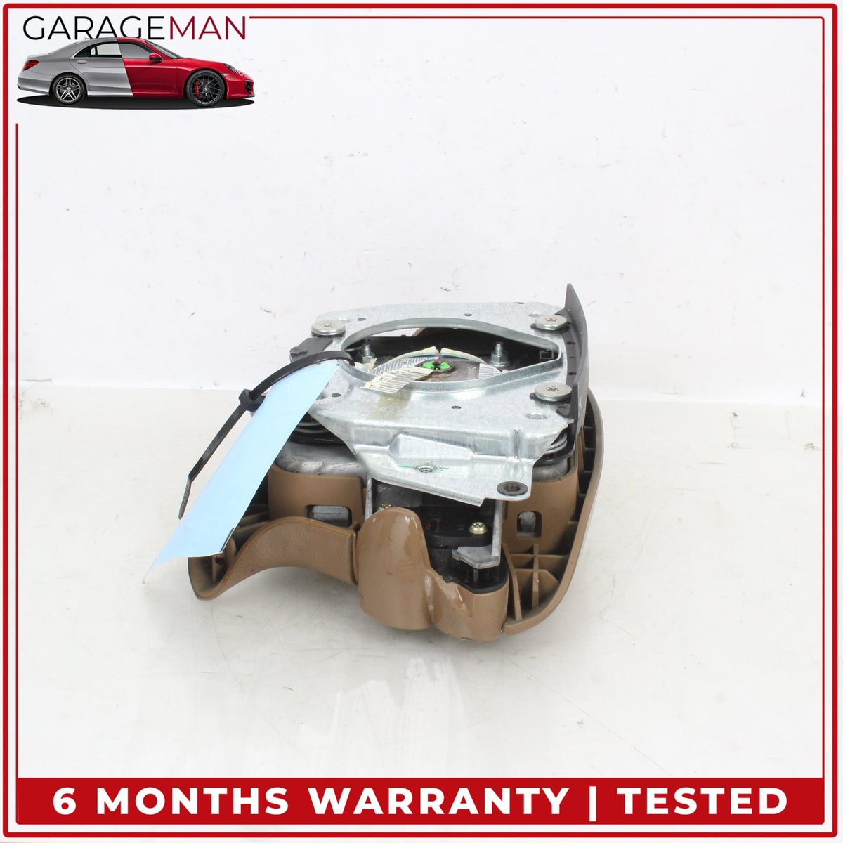 2003-2012 Mercedes W211 E350 Steering Wheel Airbag Brown 2198601502 OEM