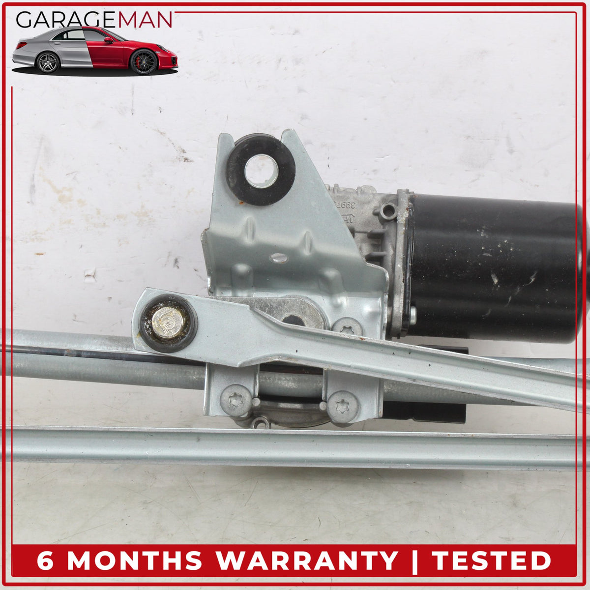 2015-2024 Porsche Macan 95B Front Windshield Wiper Linkage w/ Motor OEM
