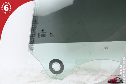 2017-2020 BMW 430i F36 Rear Left Door Window Glass 7309727