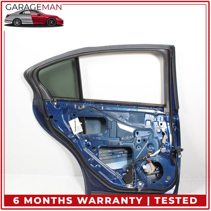 2014-2024 Infiniti Q50 V37 Rear Left Driver Side Door Shell Blue H210A4GAMA OEM