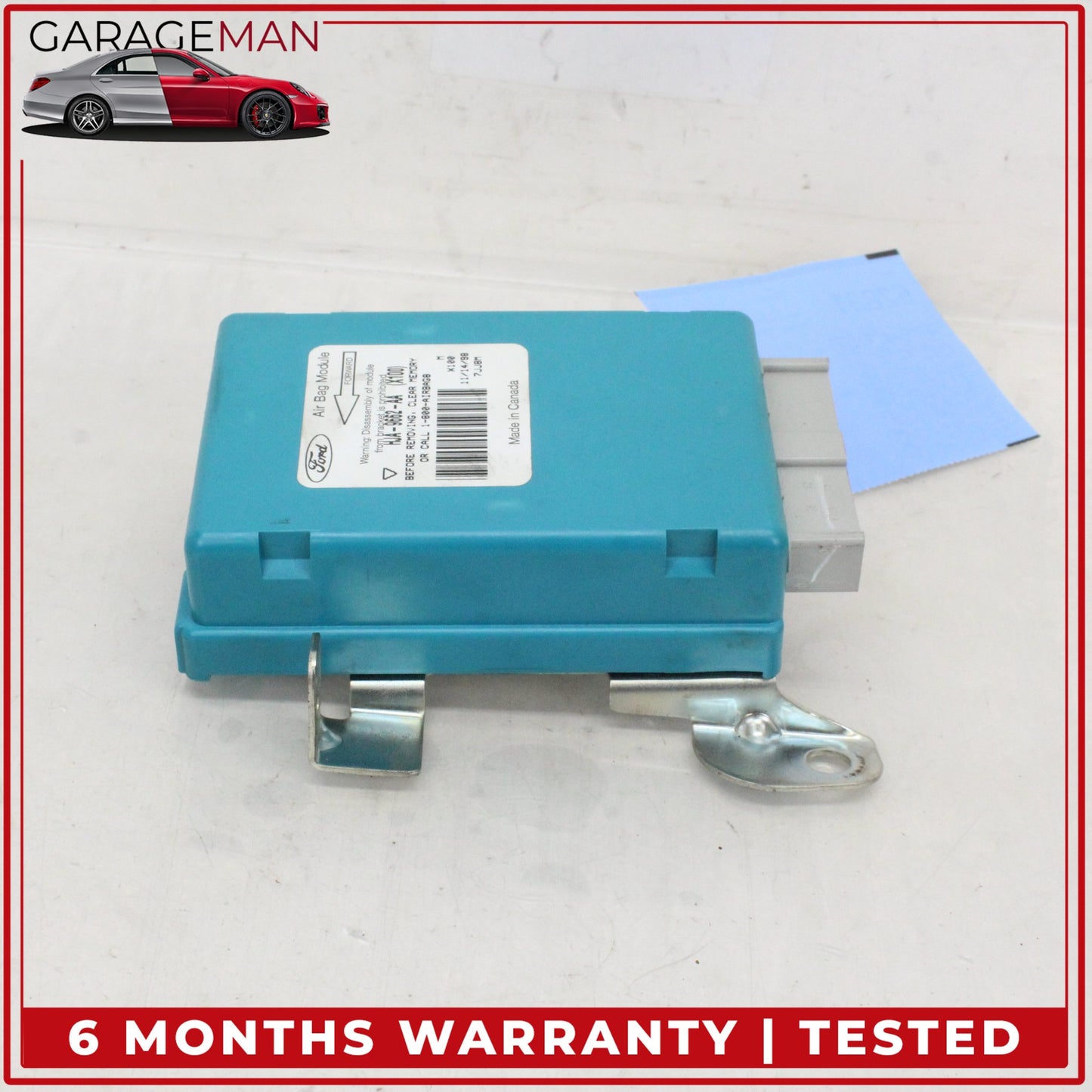 1997-2000 Jaguar XK8 Convertible Airbag Air Bag Sensor Module HJA9662AA OEM
