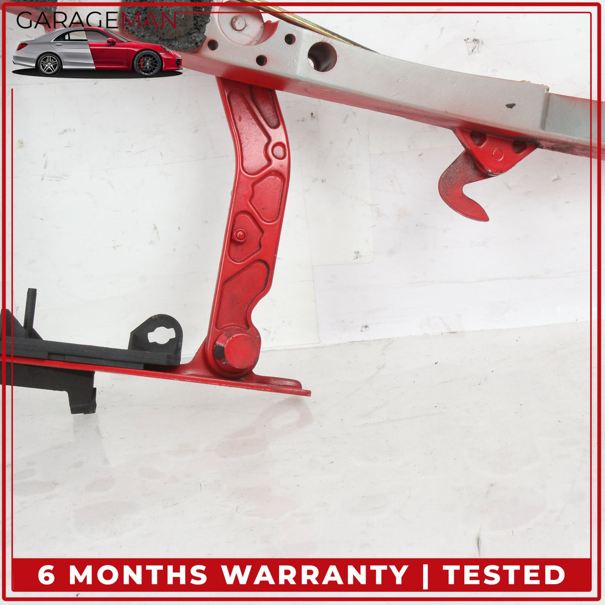 1999-2012 Porsche 911 Left and Right Convertible Top Cover Red Hinge Set OEM