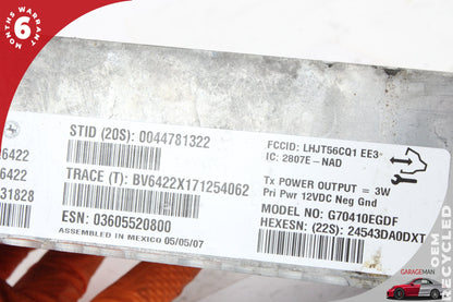 2007-2008 Pontiac Solstice Saturn Sky Communication Control Module 25826422 OEM