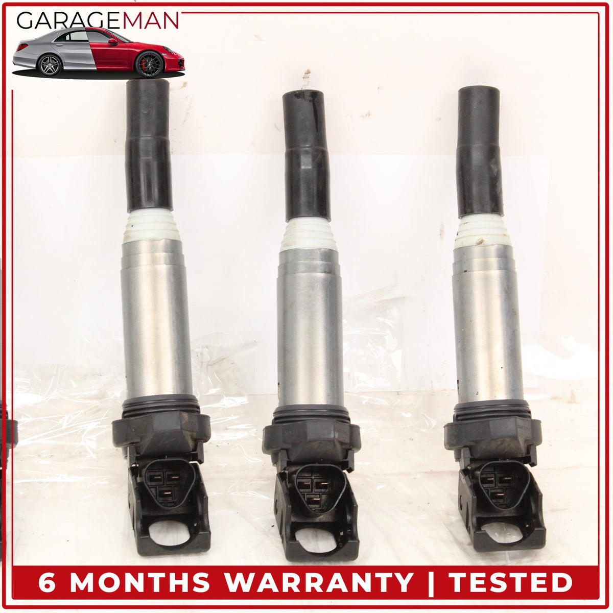 2012-2019 BMW 640i 3.0L N55 Engine Motor Ignition Coils Set of 6 8616153 OEM