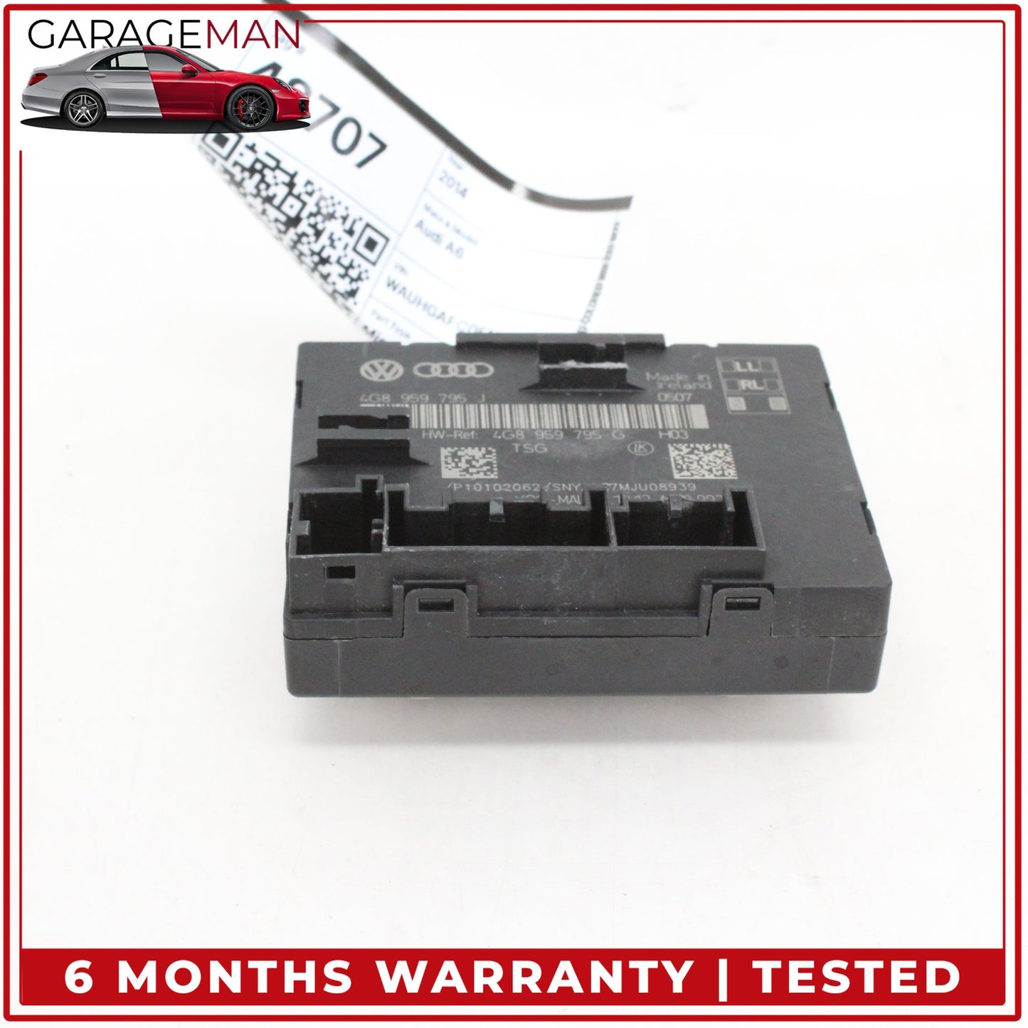 2012-2018 Audi A6 A7 Rear Left or Right Side Door Control Module 4G8959795J OEM