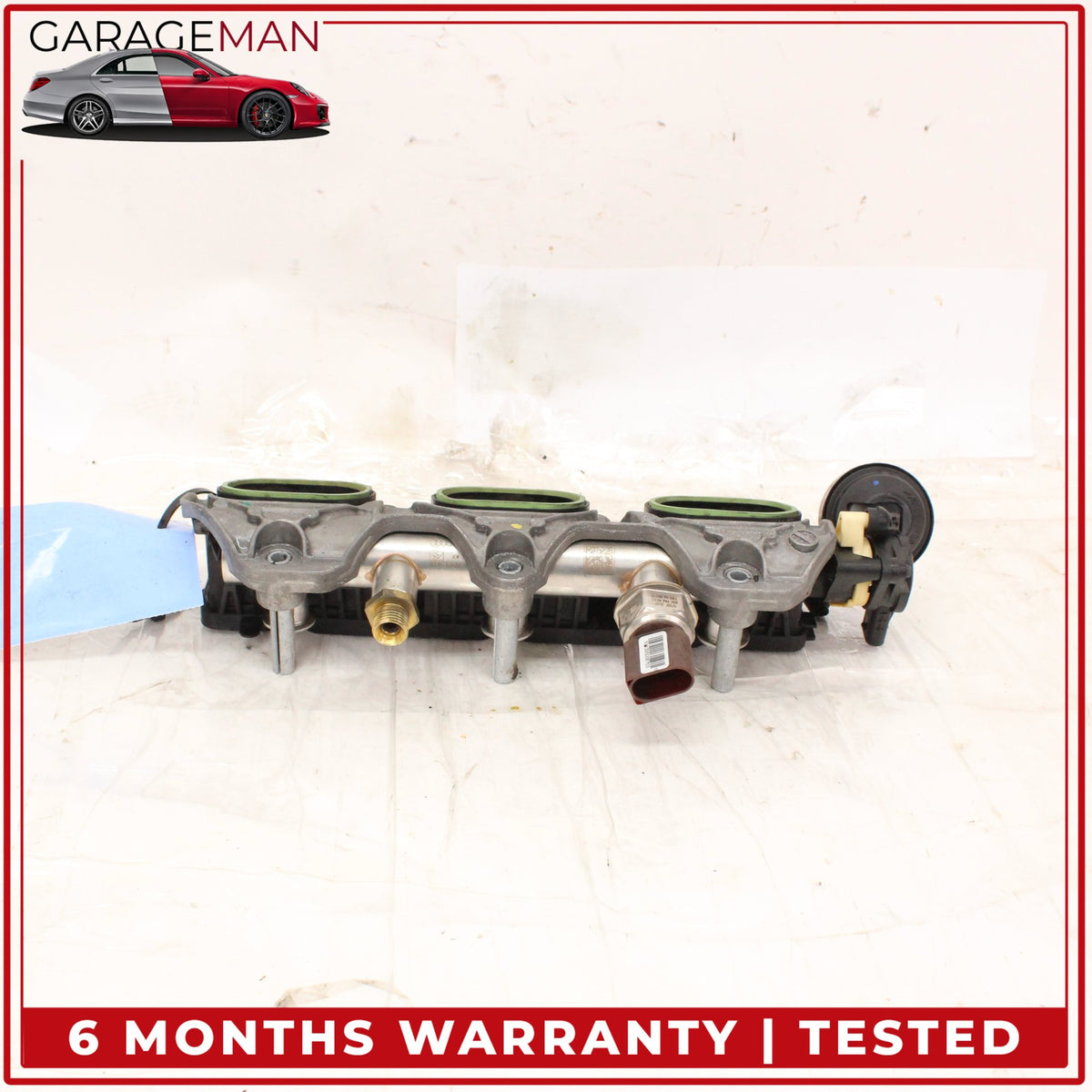 2010-2018 Audi A6 A7 3.0L Engine Right Side Lower Intake Manifold 06E133340E OEM