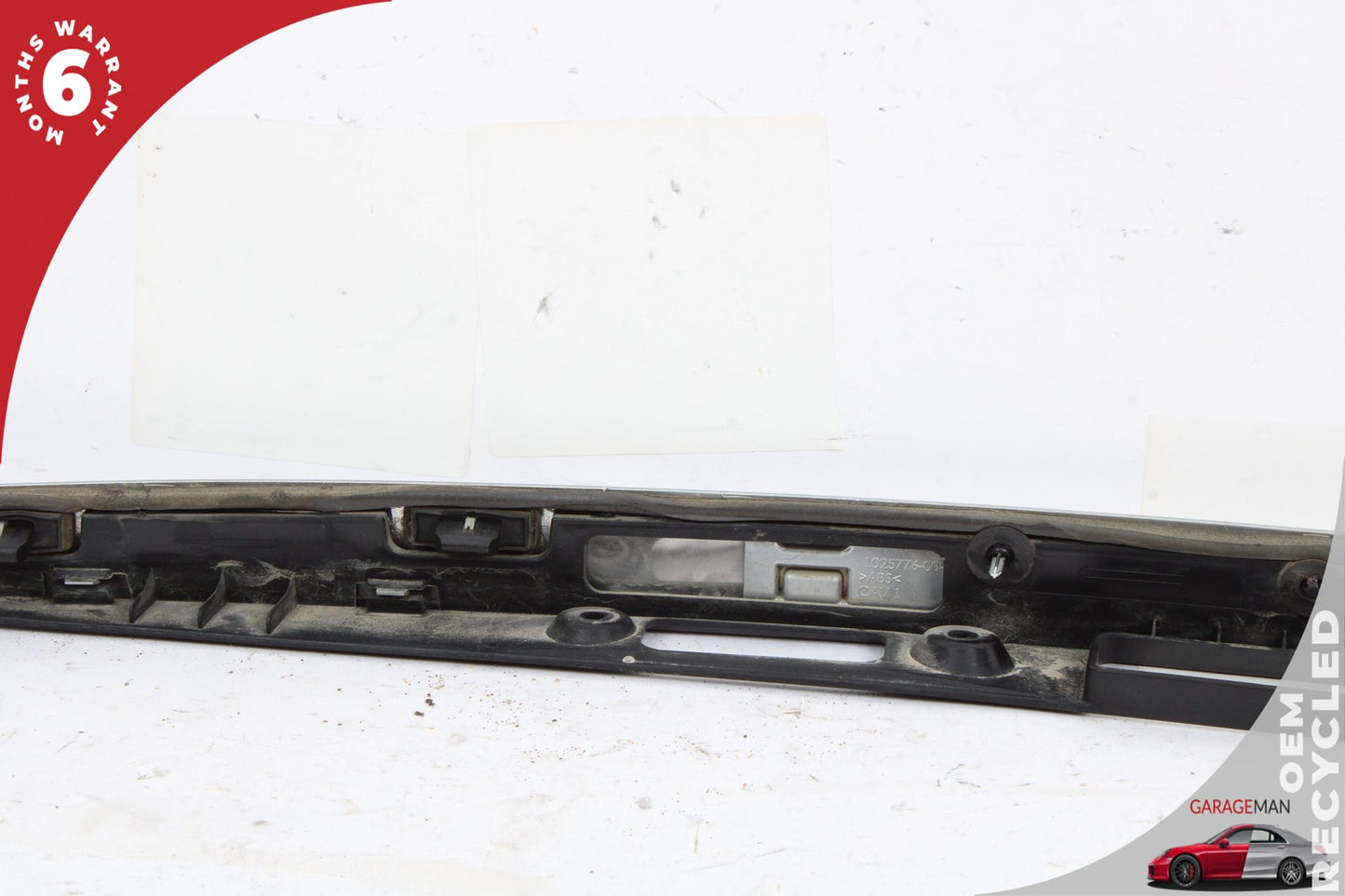 2012-2020 Tesla Model S Rear Trunk Lid Chrome Trim Moulding 102577600A OEM
