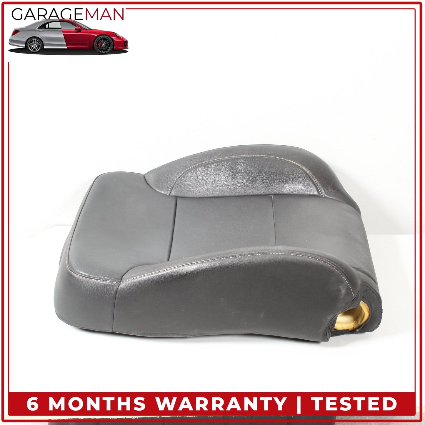 2014-2019 Chevrolet Silverado 1500 Front Left Side Upper Seat Cushion Black OEM