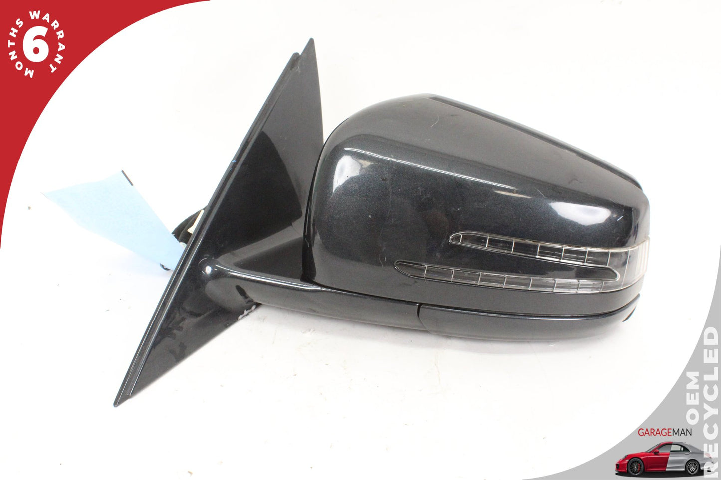 2010-2013 Mercedes W221 S550 Front Left Door Rear View Mirror w/ Blind Spot OEM