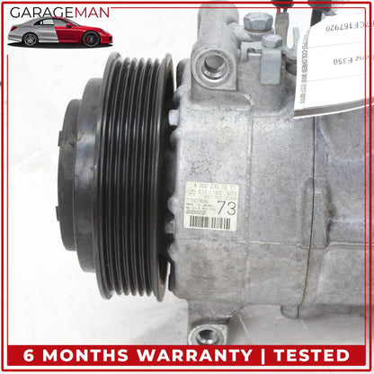 2010-2017 Mercedes W207 E350 AC A/C Air Conditioning Compressor 0022307311 OEM