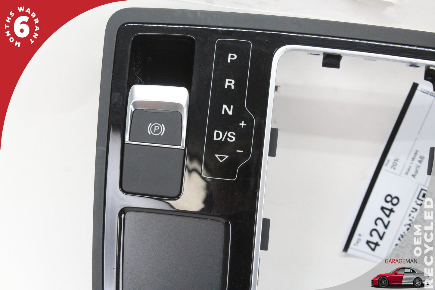 12-18 Audi A6 C7 Sedan Front Center Console MMI Gear Shifter Bezel 4G1919610F