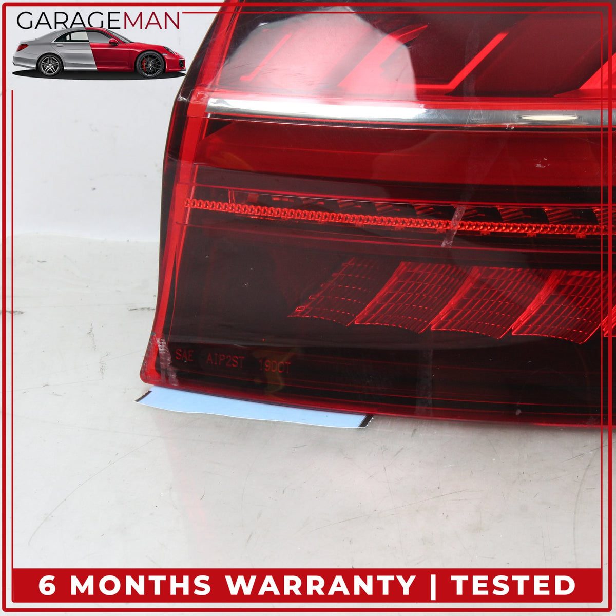 2020-2025 Audi A4 S4 Rear Right Side Outer LED Tail Light Lamp 8W5945092AD OEM