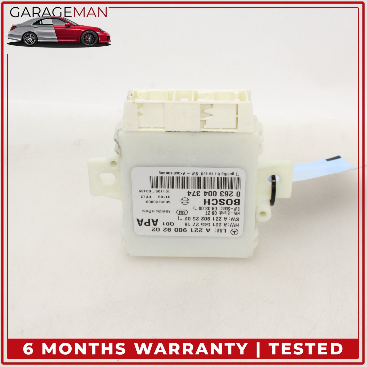 2007-2014 Mercedes-Benz S400 S-Class W221 Sedan Park Assist Parktronic Sensor 2219009202 OEM