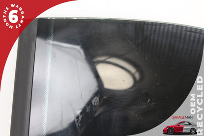 2010-2017 Audi RS5 A5 S5 Convertible Rear Left Side Quarter Window Glass OEM
