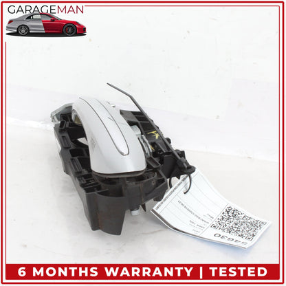 2009-2019 BMW 740i Right Passenger Side Exterior Door Handle Silver Metallic OEM