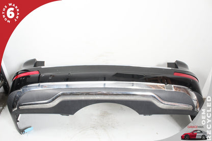 2013-2016 Mercedes X166 GL450 GL350 Rear Bumper Cover Assembly Black OEM