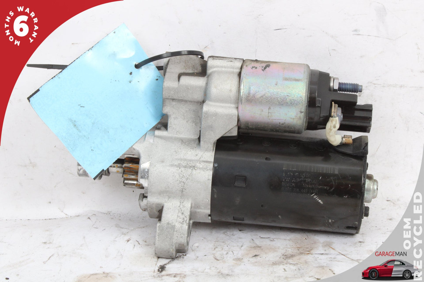 2012-2015 Audi A7 A6 Bosch Engine Starter Motor 079911021D OEM