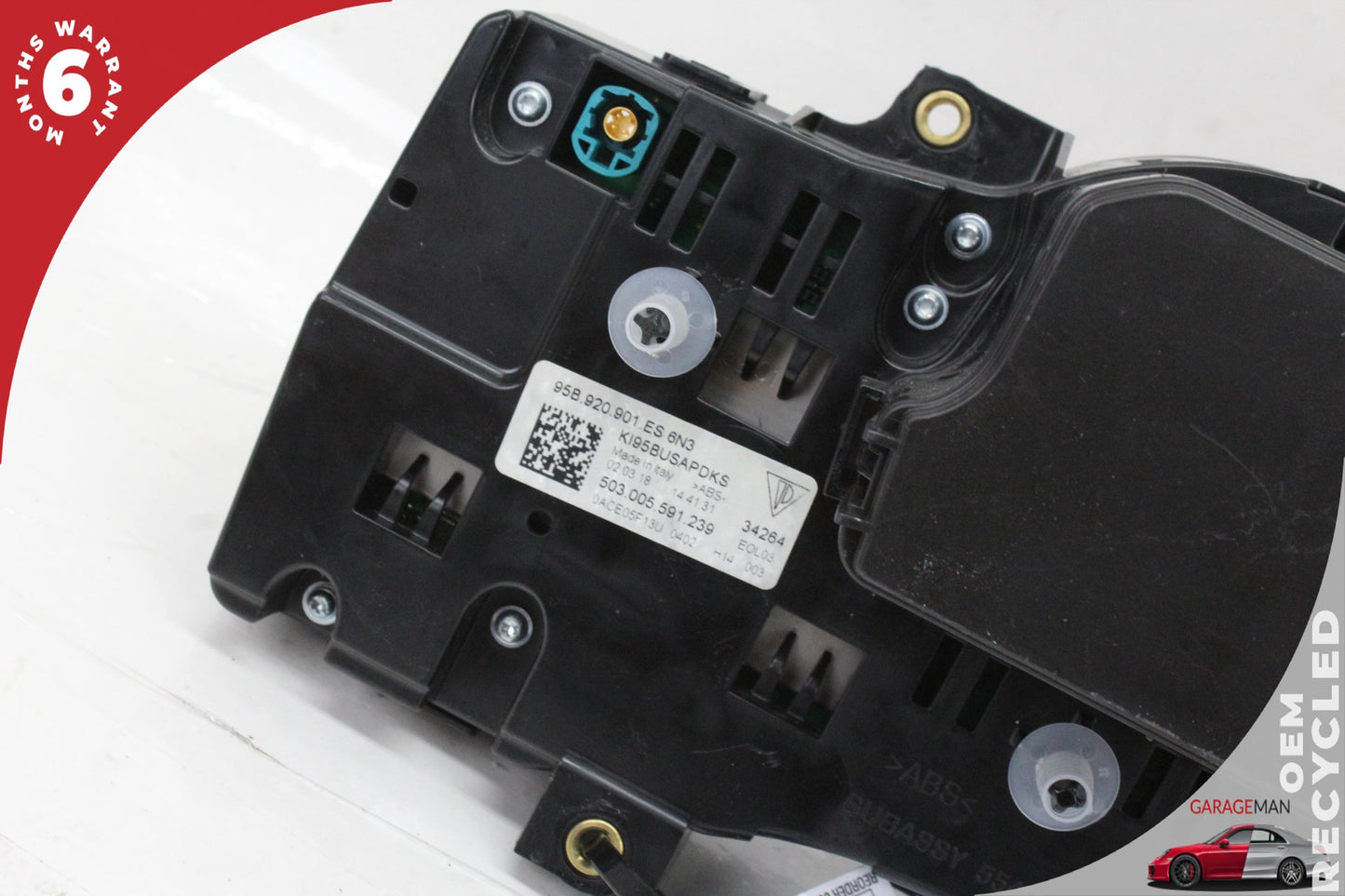 2017-2018 Porsche Macan 95B Speedometer Instrument Cluster 95B920901ES OEM