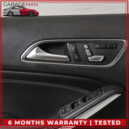 2015-2020 Mercedes X156 GLA250 Front Left Door Trim Panel w/ Control Switch OEM