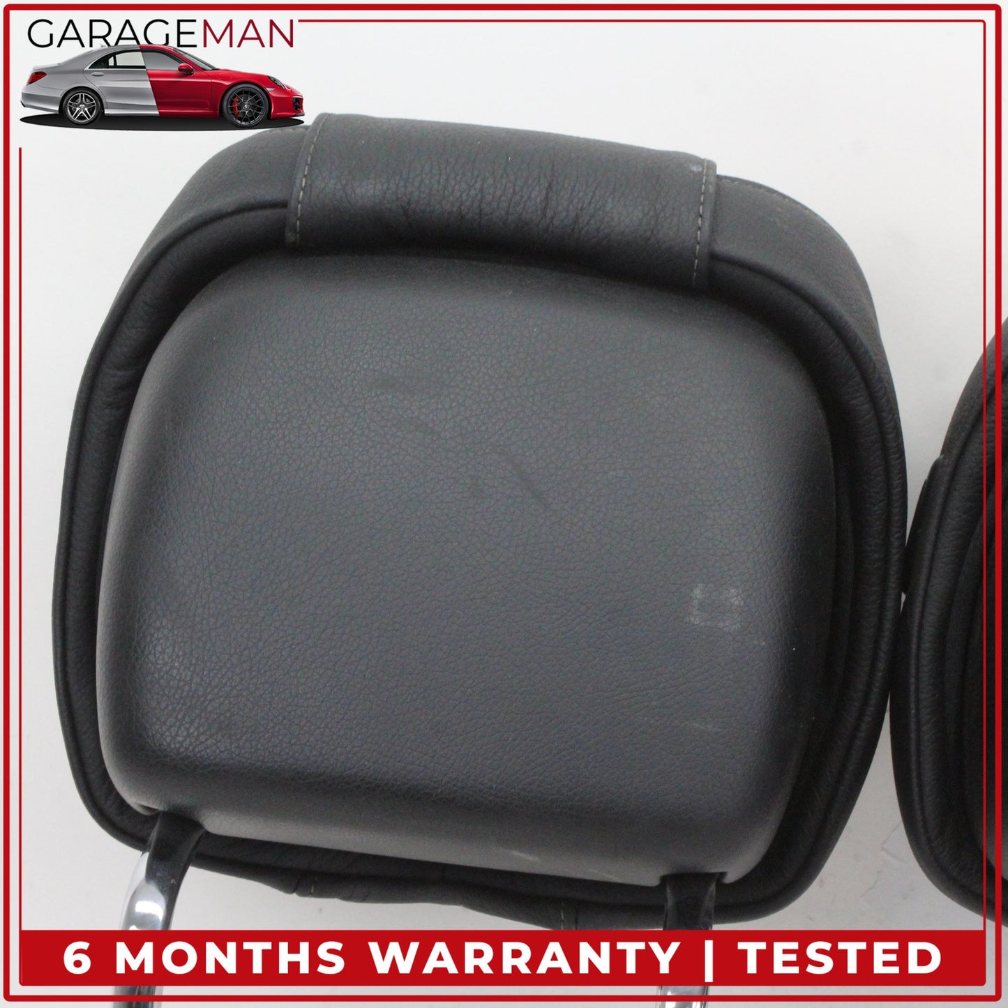 2014-2017 Mercedes W222 S550e Front Left and Right Side Seat Headrest Black OEM