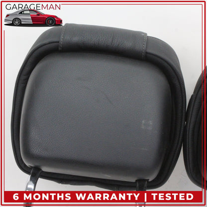 2014-2017 Mercedes W222 S550e Front Left and Right Side Seat Headrest Black OEM
