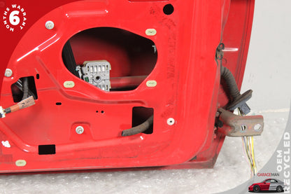 2002-2005 Ford Thunderbird Front Left Side Door Shell Red 1W6Z7620125AA OEM