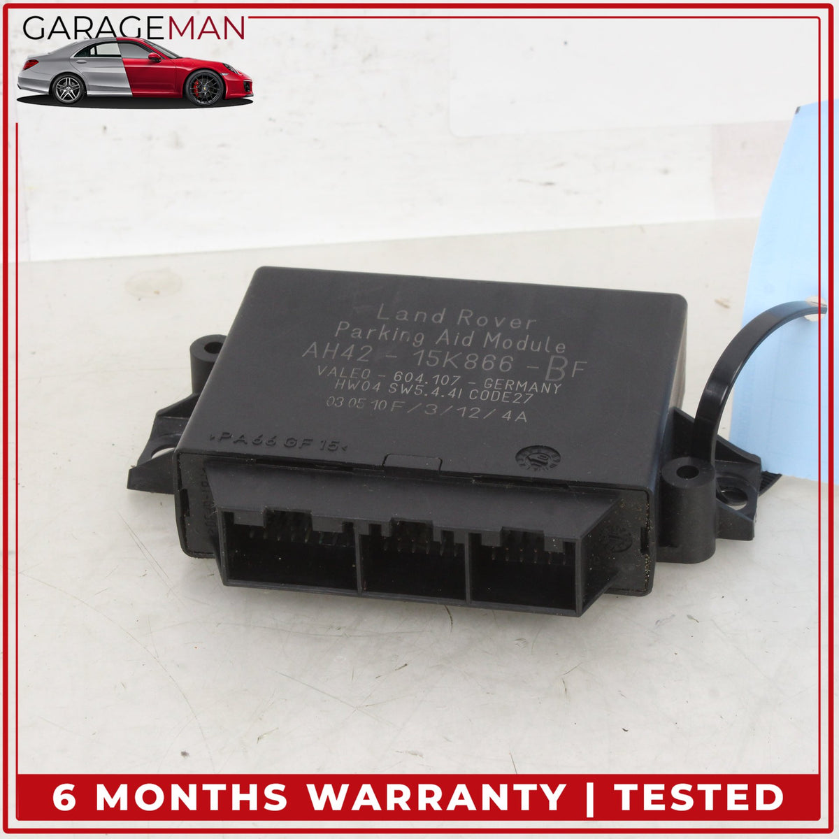 2010-2013 Range Rover L322 Parking Aid Assist Control Module AH4215K866BF OEM