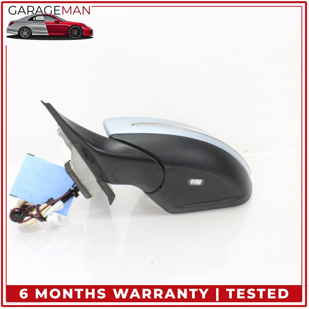 2015-2016 Mercedes W205 C300 Front Left Door Rear View Mirror w/ Blind Spot OEM