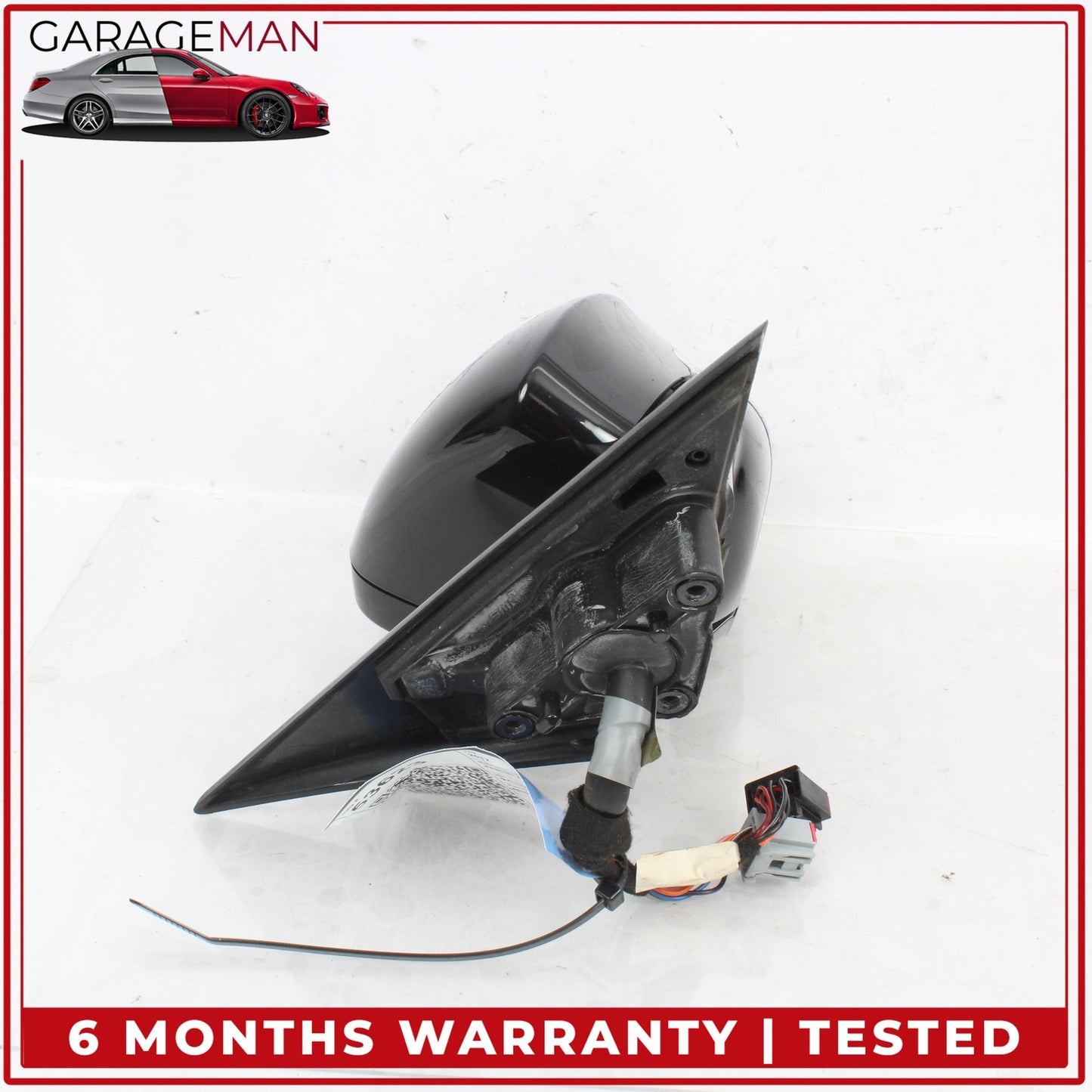 2014-2024 Jaguar F-Type X152 Front Left Door Rear View Mirror w/ Blind Spot OEM