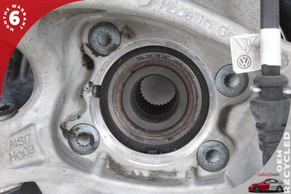 11-14 Porsche Cayenne 92A AWD 4.8 Rear Left Spindle Knuckle Wheel Hub 7P5616040A