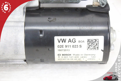 2008-2015 Audi TT 8J Engine Motor Starter 02E911023S OEM