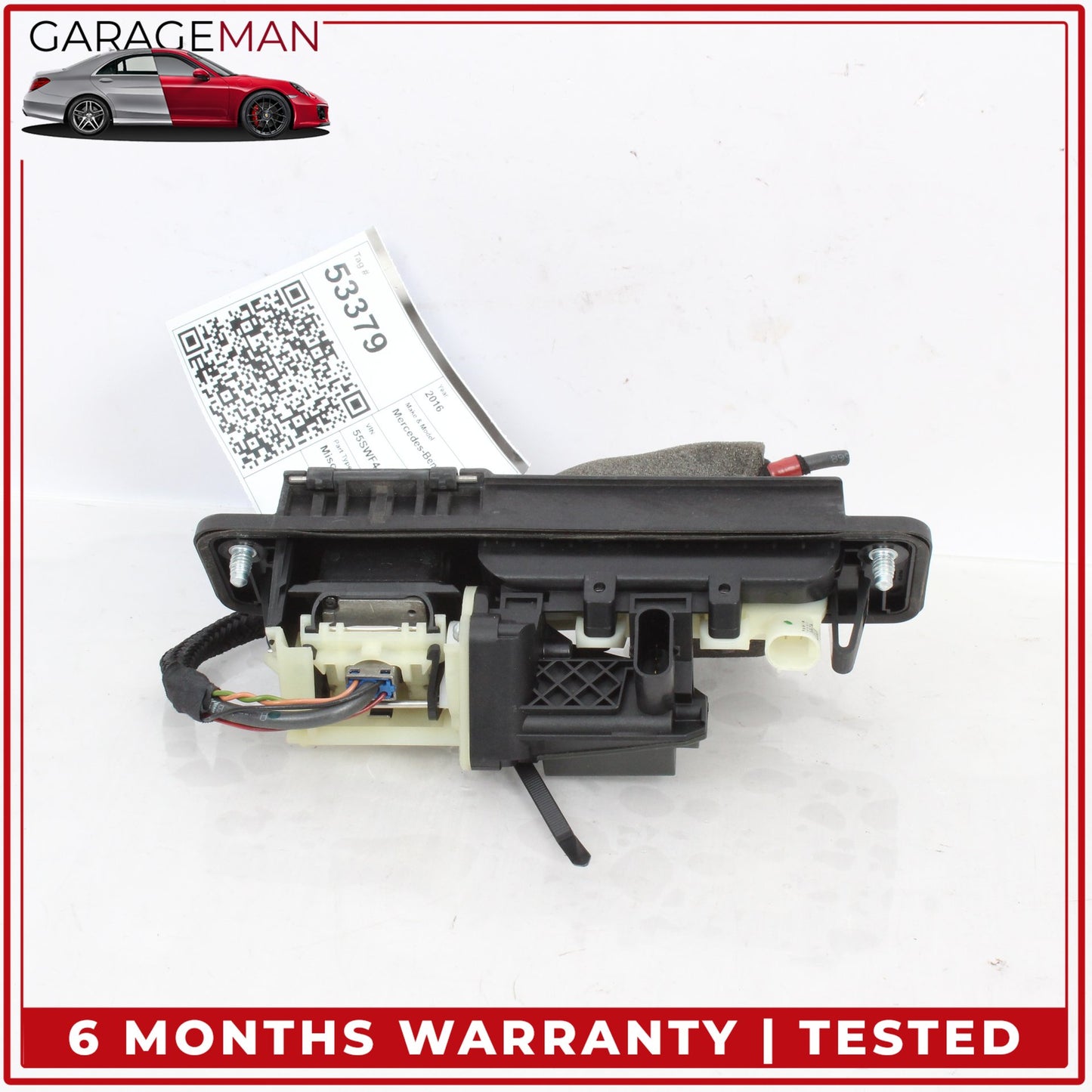 2014-2020 Mercedes W205 C300 Rear Trunk Release Handle w/ Camera 2227500893 OEM