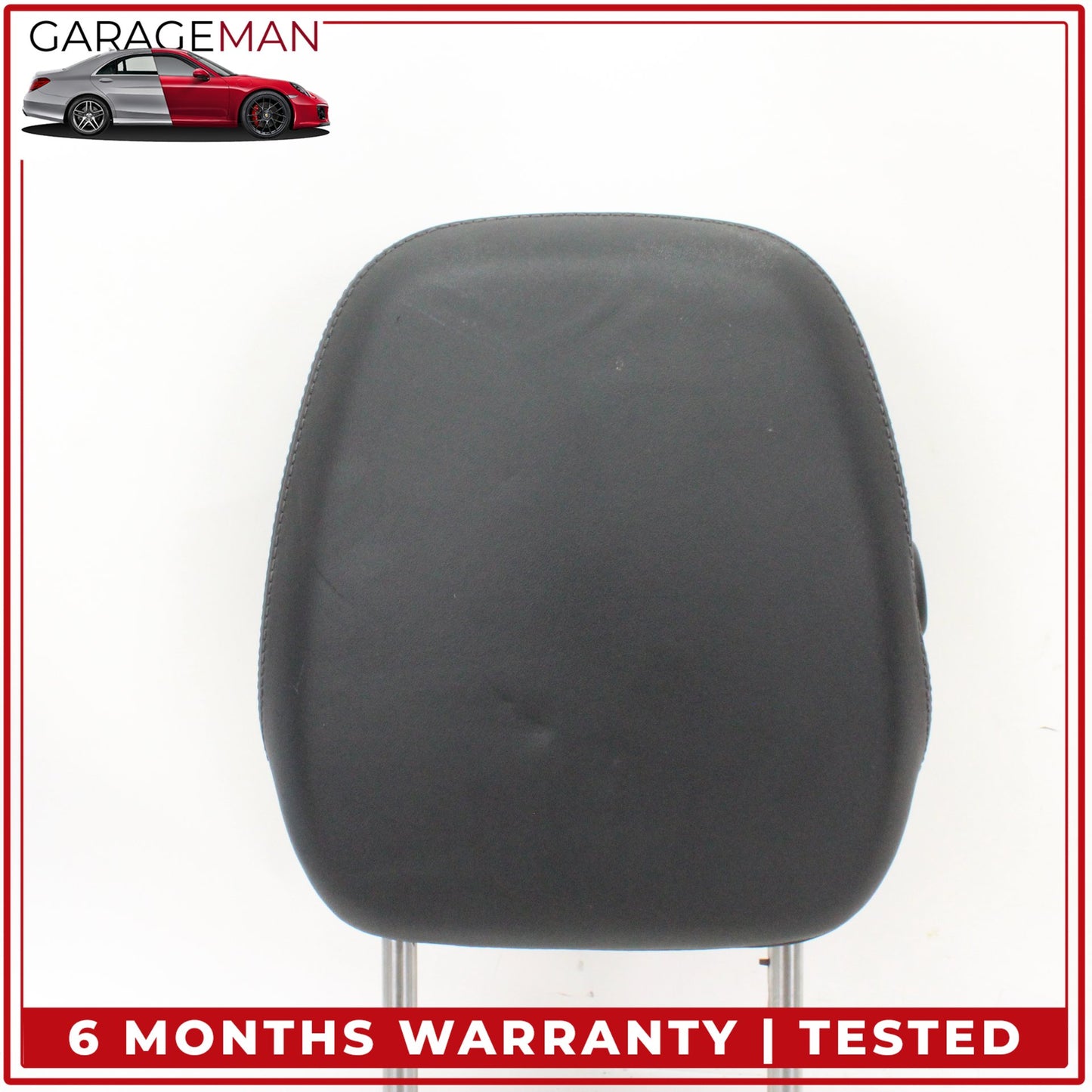 2011-2014 Porsche Cayenne 958 Front Left and Right Side Seat Headrest Black OEM