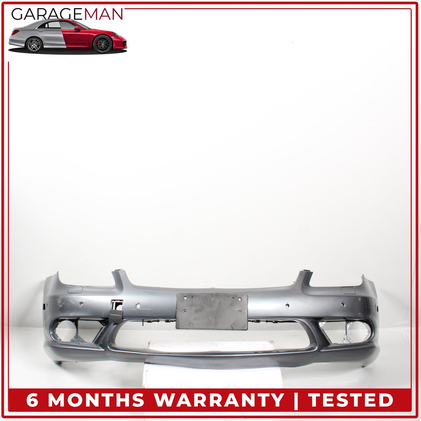 2006-2011 Mercedes W219 CLS550 CLS63 AMG Front Bumper Cover Gray Metallic OEM