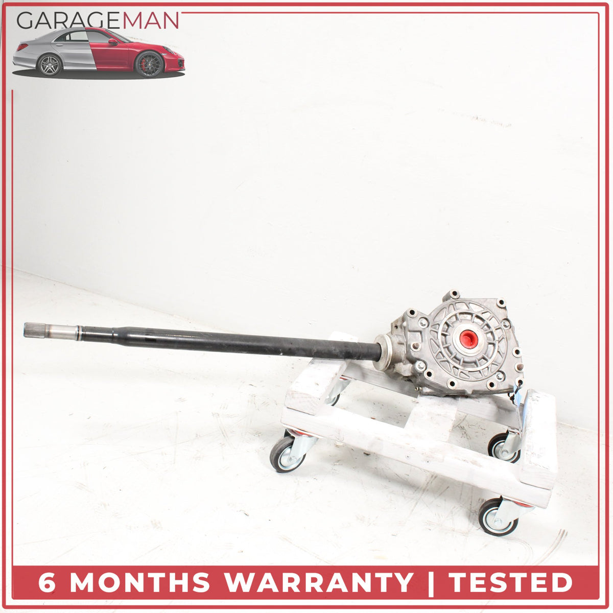 2010-2016 Porsche Panamera 970 AWD Front Axle Differential w/ Drive Shaft OEM