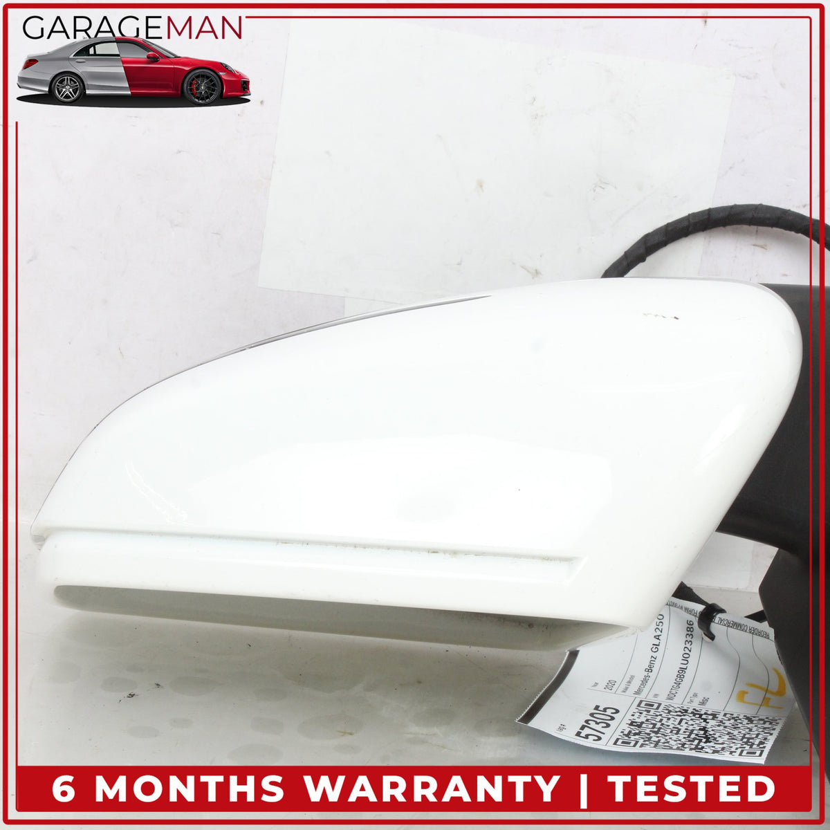 2015-2020 Mercedes X156 GLA250 Left Side Door Rear View Mirror w/ Blind Spot OEM