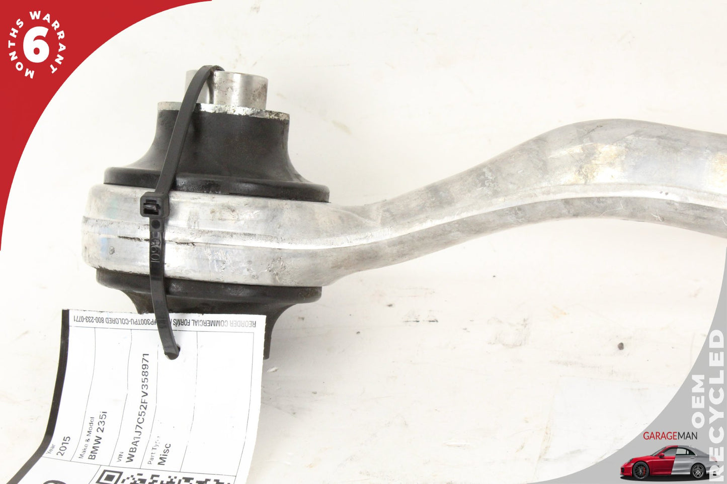 2014-2016 BMW 235i F22 RWD Front Right Passenger Side Suspension Wishbone Lower Control Arm