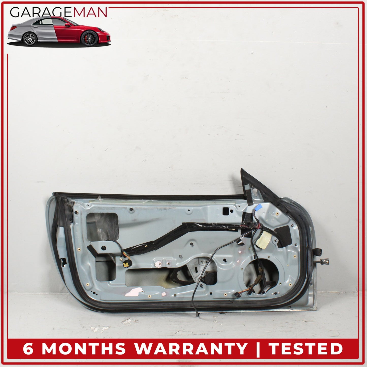 1997-2006 Jaguar XK8 Front Left Driver Side Door Shell Light Blue OEM