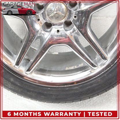 2003-2012 Mercedes R230 SL550 SL65 AMG Rear Wheel Tire Rim 9.5Jx18H2 ET33 OEM