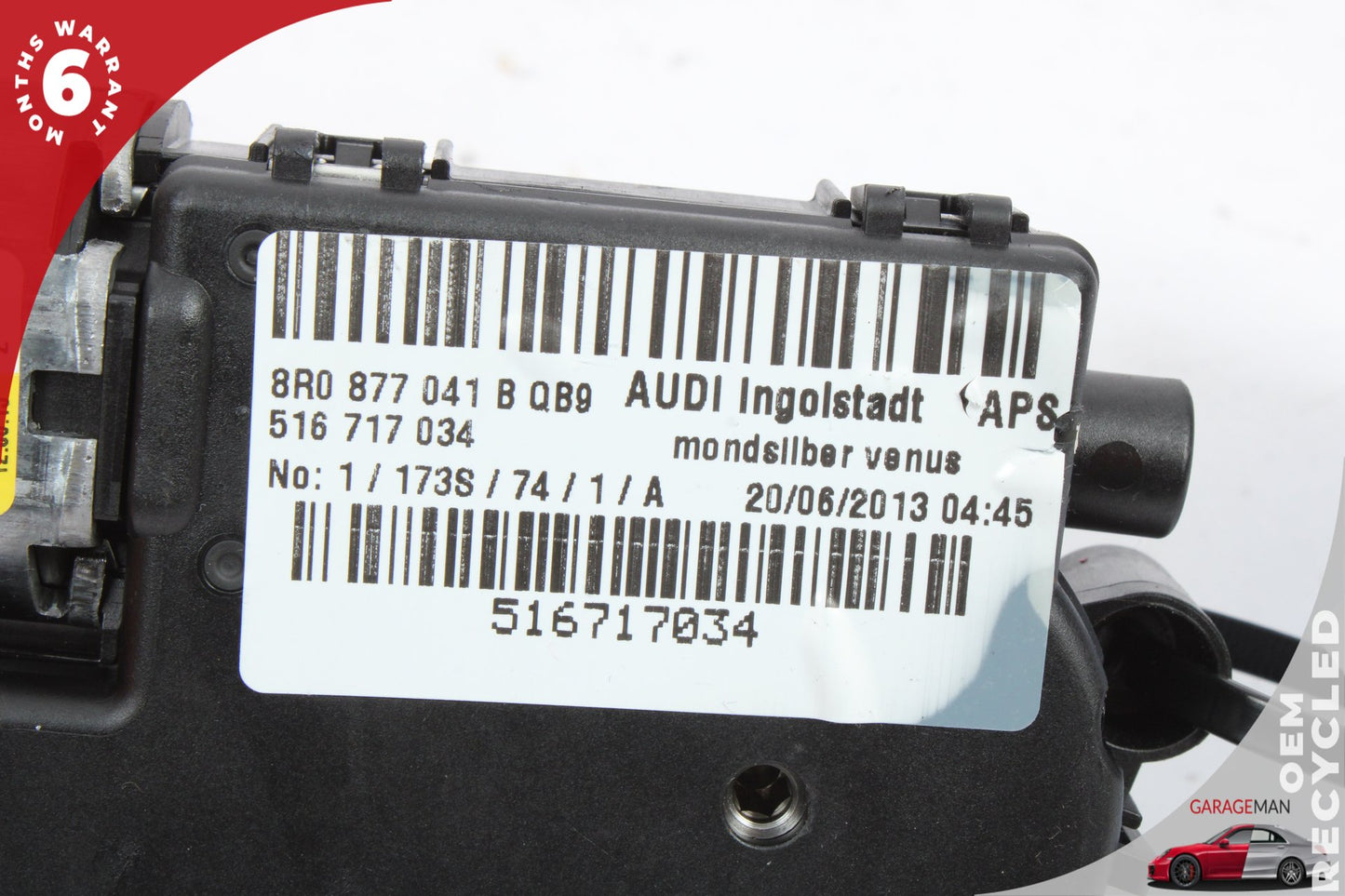 2009-2016 Audi Q5 A5 SQ5 Panoramic Sunroof Sun Roof Motor 8R0959591A OEM
