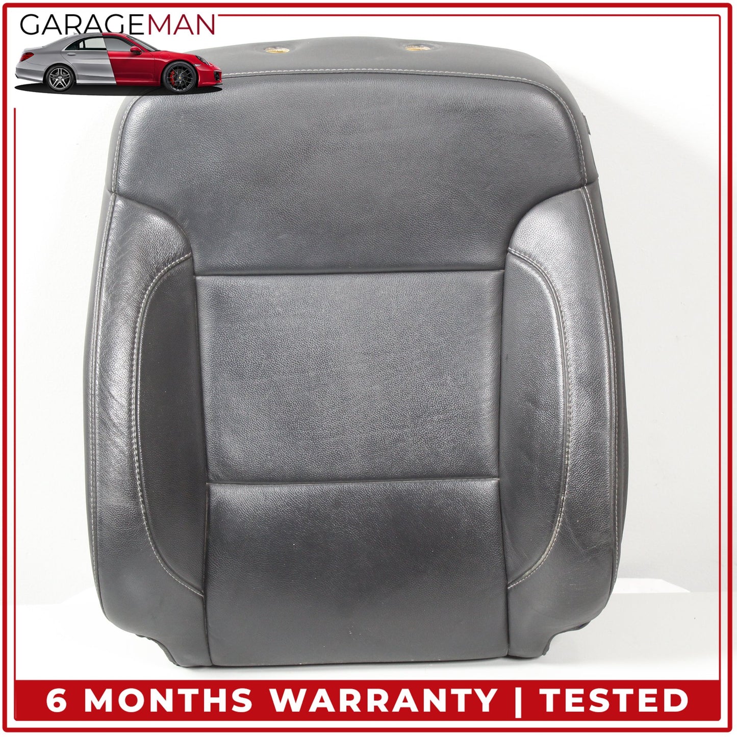 2014-2019 Chevrolet Silverado 1500 Front Left Side Upper Seat Cushion Black OEM