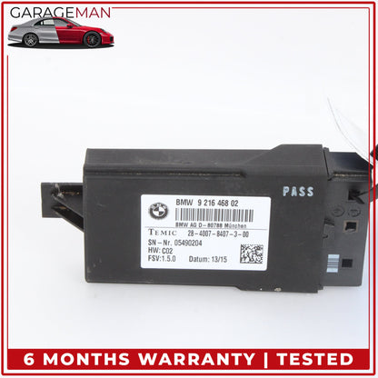 2014-2020 BMW 428i F36 Front Left or Right Seat Heat Control Module 9216468 OEM