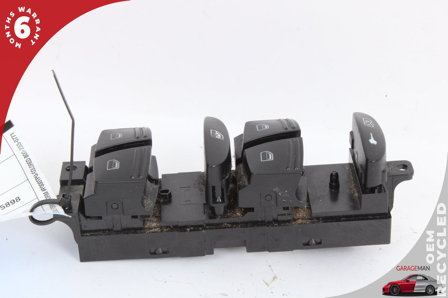 2003-2010 Porsche Cayenne 955 957 Front Left Master Window Control Switch OEM