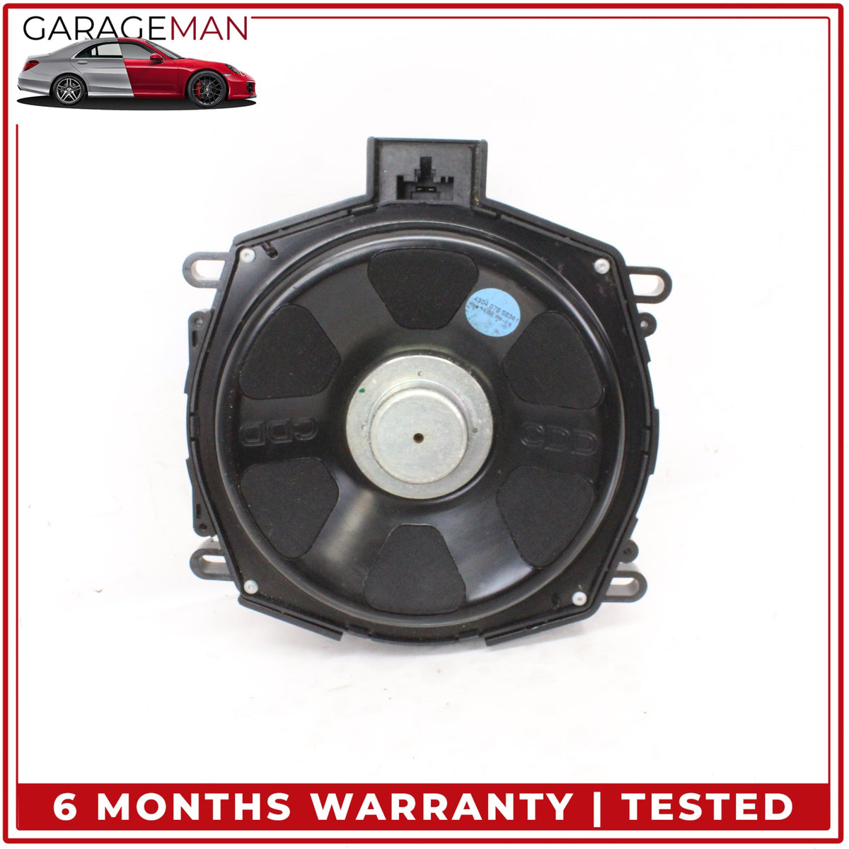 2007-2013 BMW X5 E70 Front Left and Right Underseat Audio Subwoofer Speaker OEM
