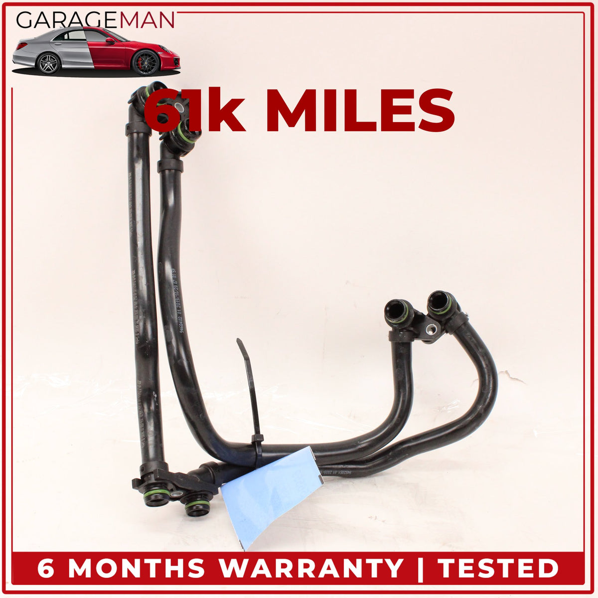 2018-2023 BMW 530e 745e X3 Transmission Oil Cooler Feed & Return Hose Tube OEM